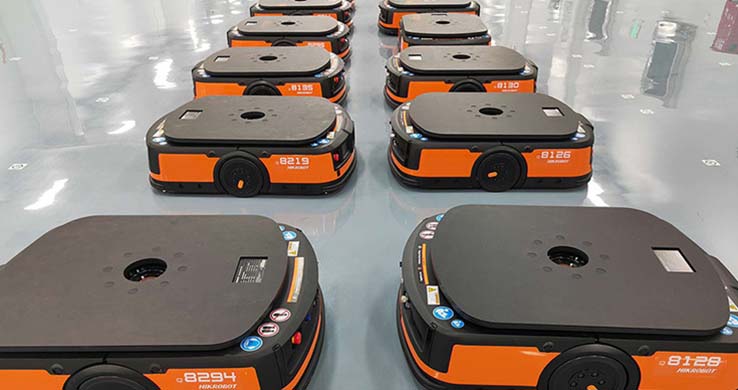The Application of iHF Planetary Reducers in AGV Robots