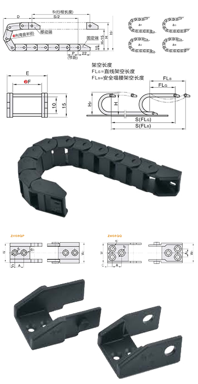 iHF Drag Chain Wholesale Export Nylon Townline for Medical Industry