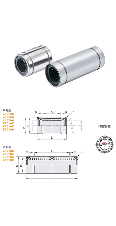 iHF Cylindrical Linear Bearings Factory Sale High Precision Bearings