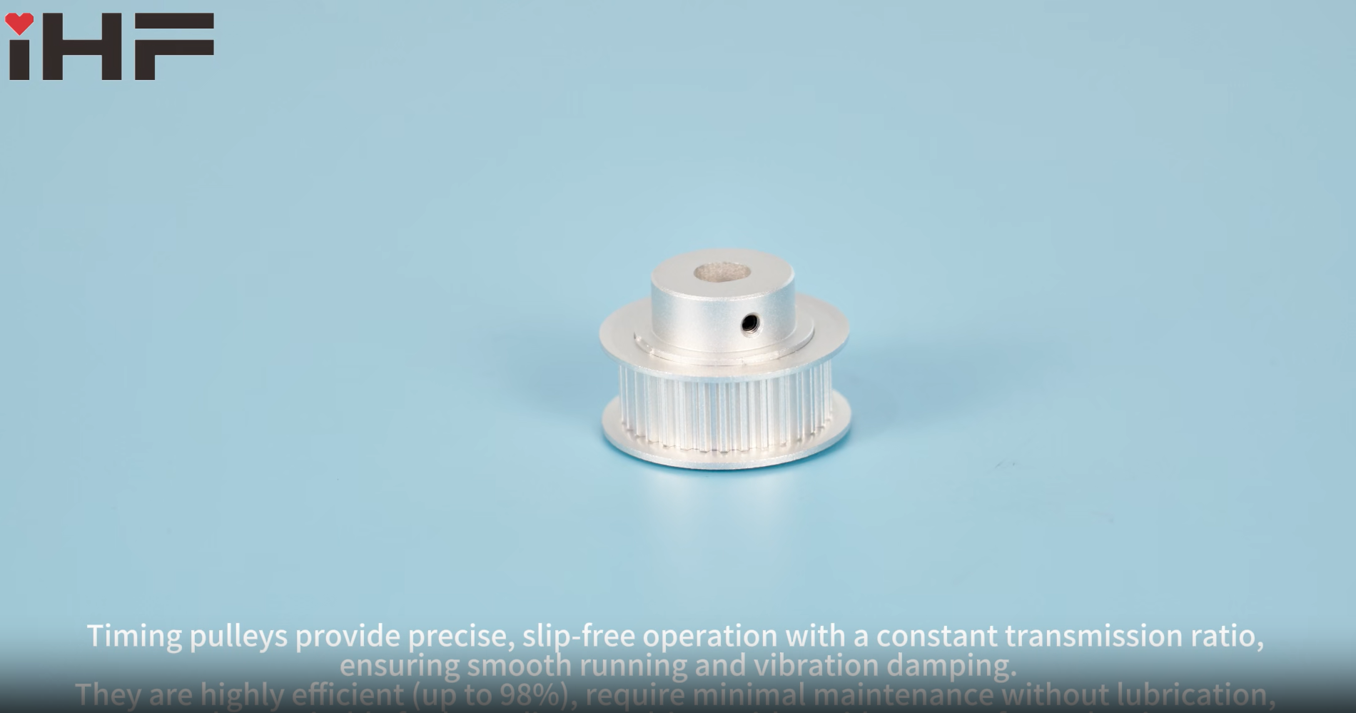 iHF AT5/AT10 Heavy-Duty Power Transmission Timing belt Pulley