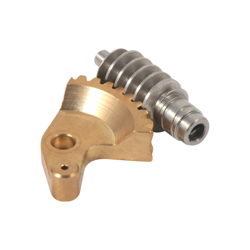 Factory Custom CNC Machining Precision Gears Small Pinion Steel Worm Wheel Worm Gears Motor Pump