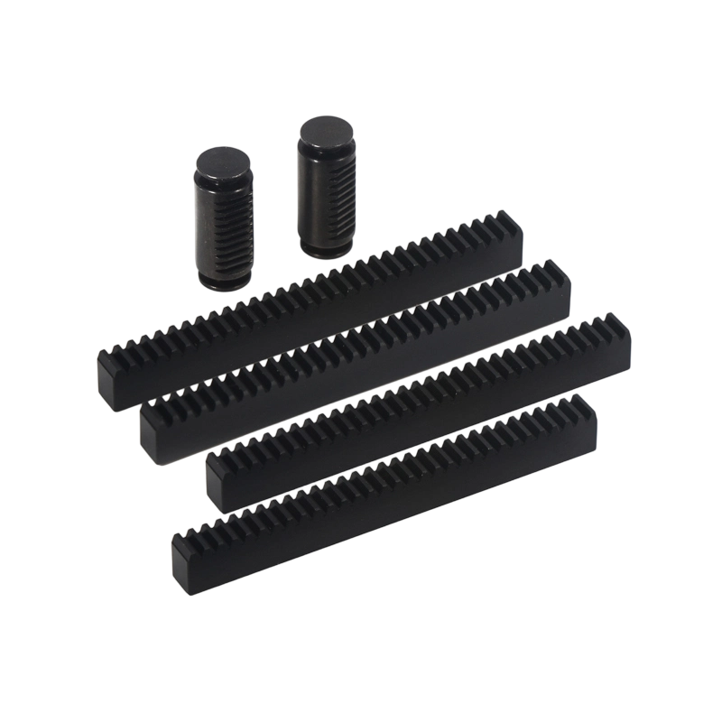 IHF Steering Gear Rack Helical Steel Electroplate Racks For Woodworking Equipment