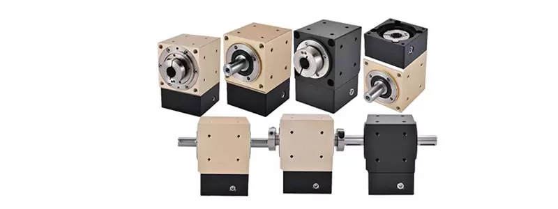 Dual-Shaft Output Right-Angle Gear Reducer - PZT Series