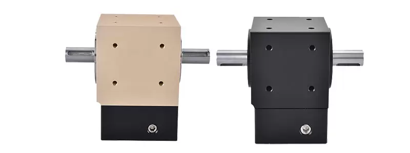 Dual-Shaft Output Right-Angle Gear Reducer - PZT Series