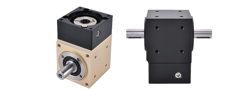Dual-Shaft Output Right-Angle Gear Reducer - PZT Series