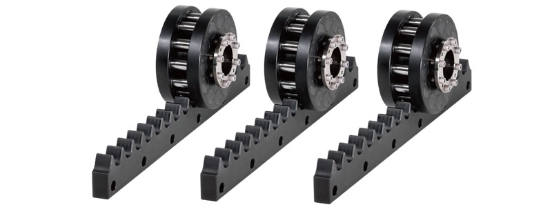 High-precision gear and rack assemblies